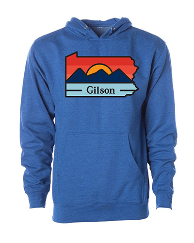 Appalachian hoodie royal small