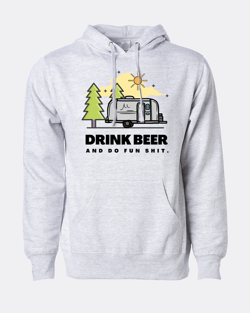 Drink Beer Hoodie graphics