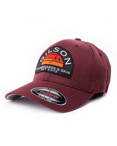 Flexfit Hat Maroon  graphics