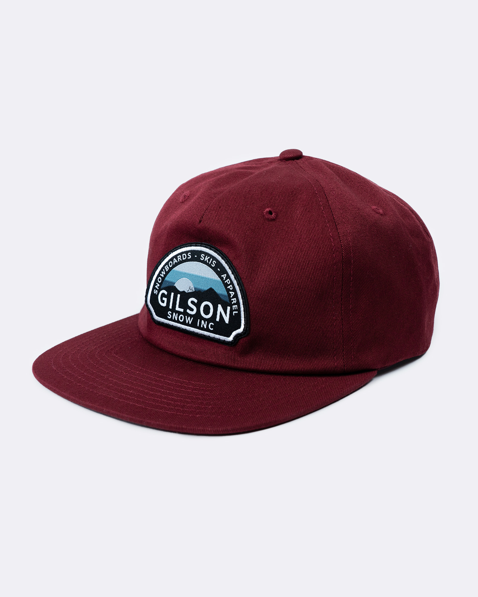 Gilson Patch 
Pinch Hat Maroon  graphics