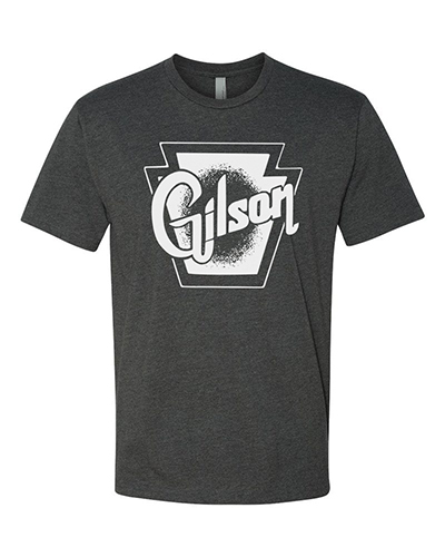 Grunge charcoal tee small