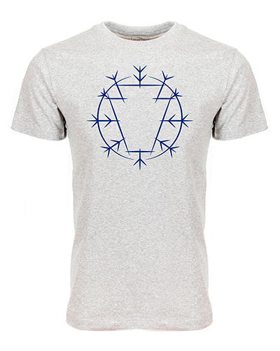 Keystone circle aluminum tee small