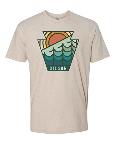 Keystone sunrise sand tee small