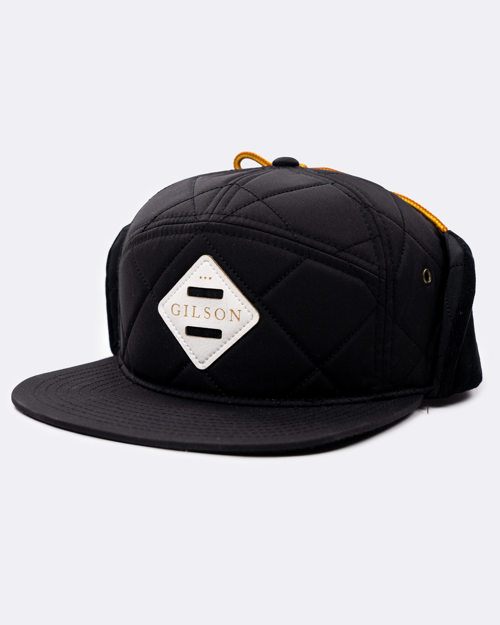 Murdock Flap Hat Black graphics