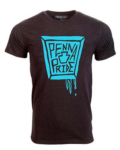 Penna pride carbon tee small