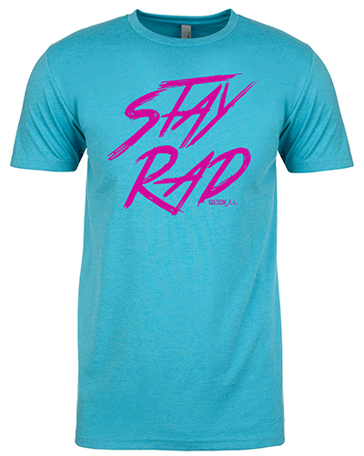Stay Rad Tee graphics
