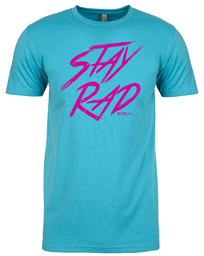 Stay Rad Tee  graphics