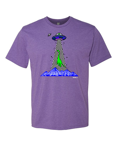 Trippydraws purple rush tee small