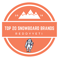 reddy yeti top snowboard brands logo