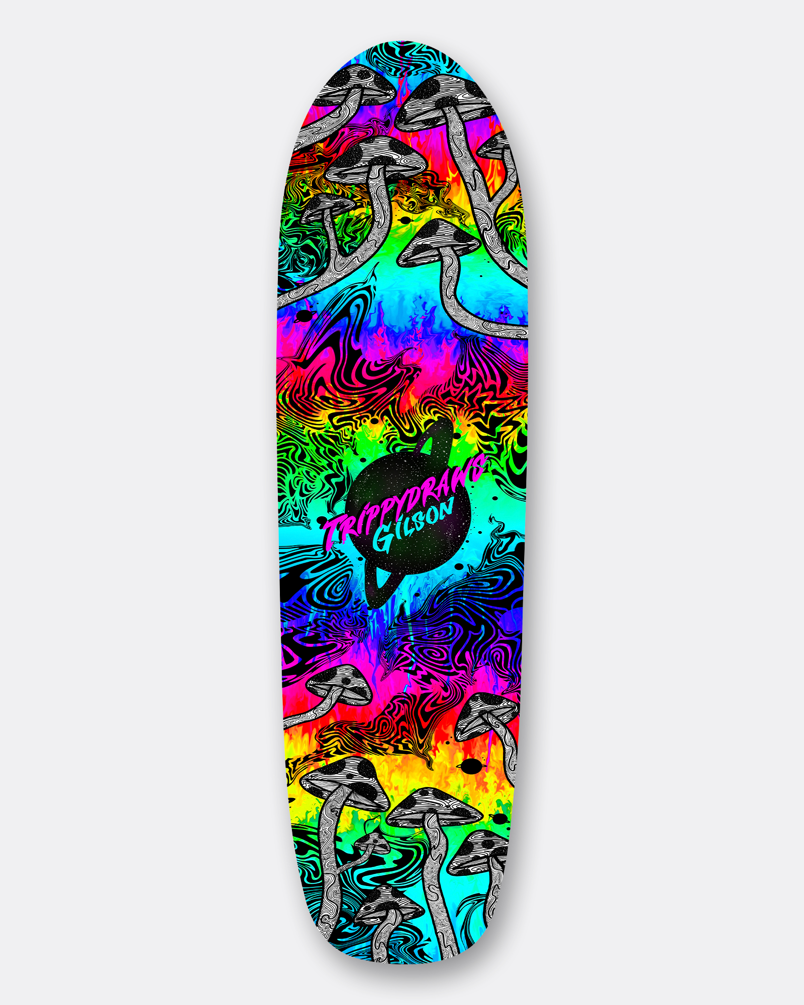 Trippydraws Skateboard Cruiser graphics