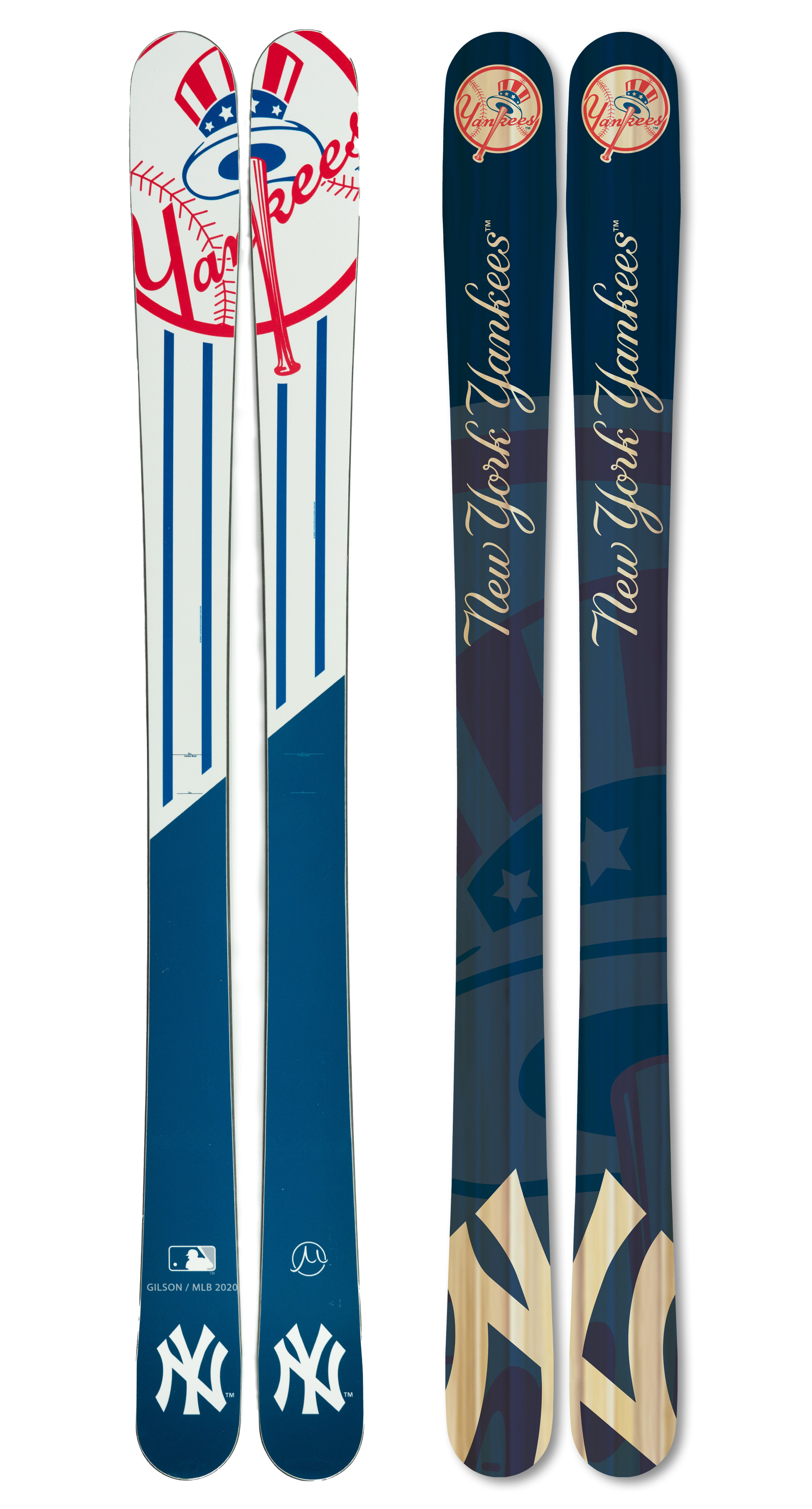 Mlb new york yankees skis large