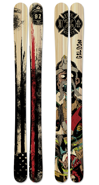 Redline skis small