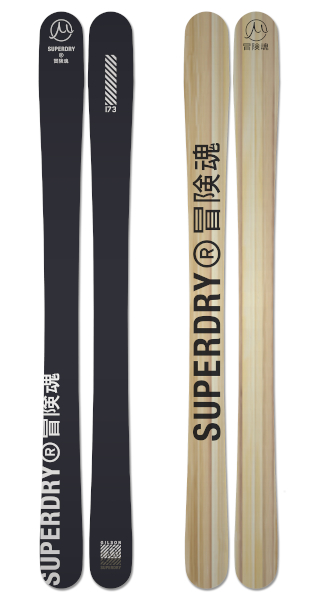 Superdry Gravity 
Black Wood  graphics