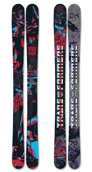 Transformers skis small