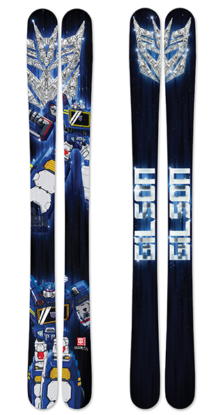 Transformers soundwave skis small