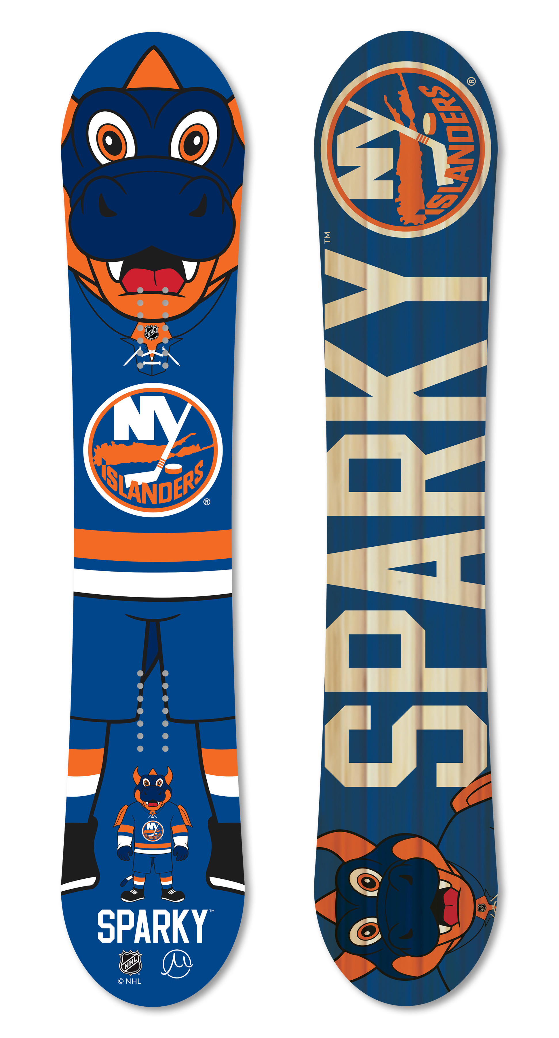 Nhl new york islanders sparky large