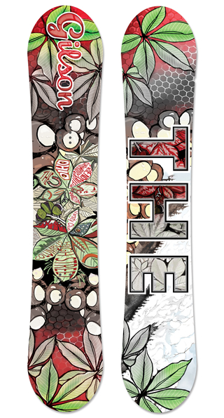 THE Snowboard graphics
