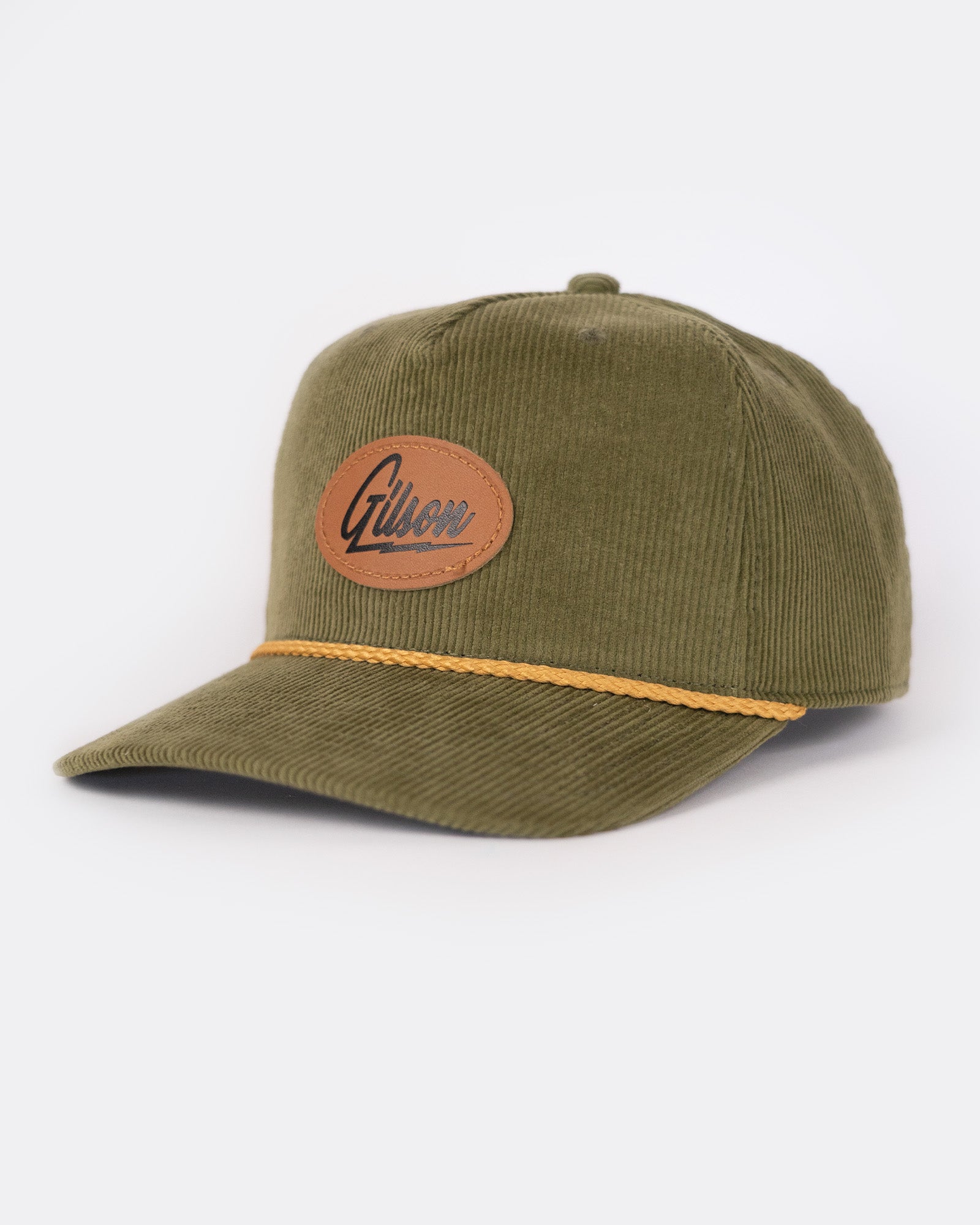 Leather Round Snapback