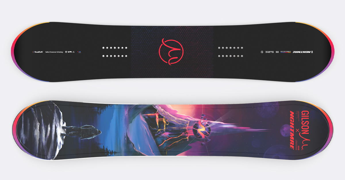 Snowboards - NGHTMRE x Gilson | GILSON