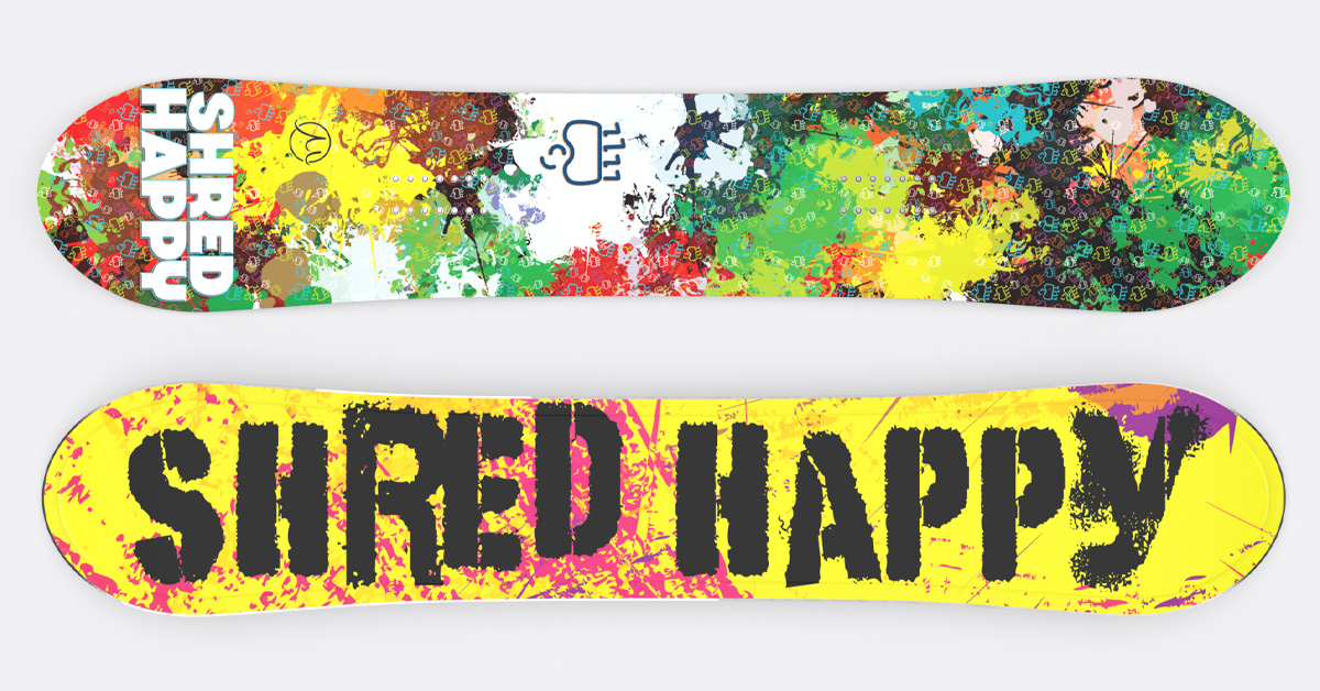 Snowboards - Shred Happy | GILSON