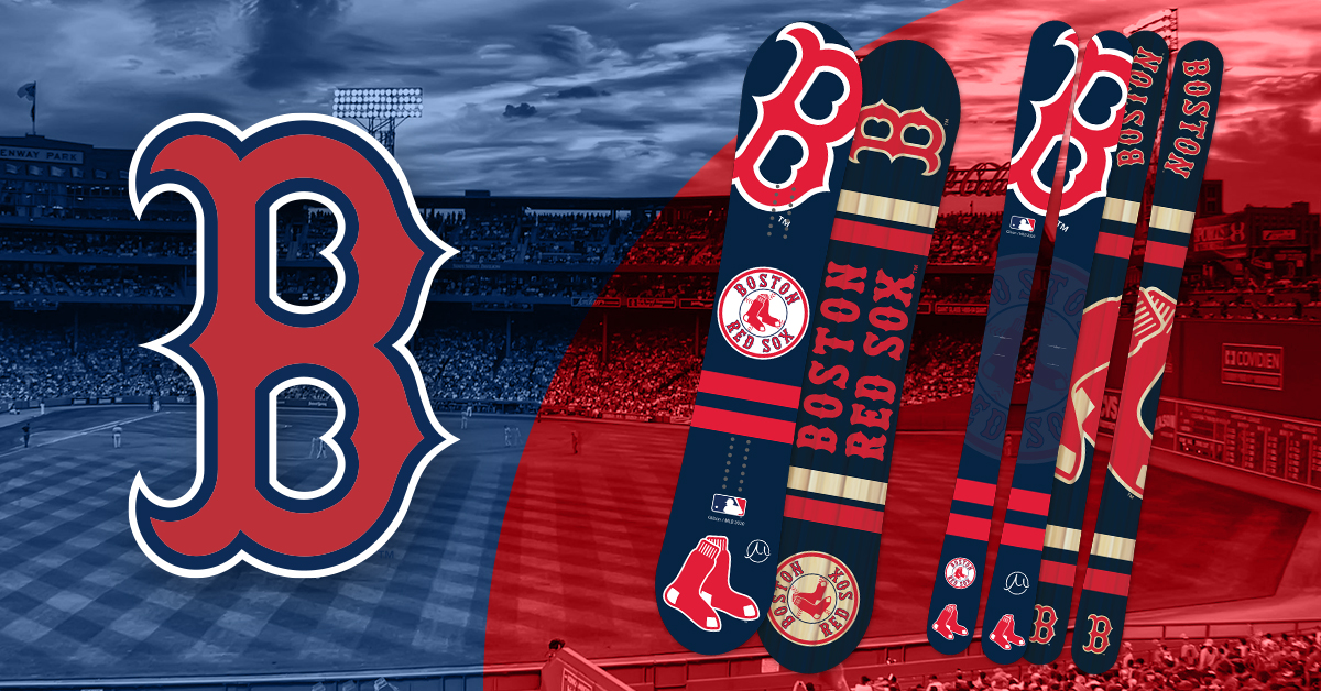 American Made Skis - Boston Red Sox