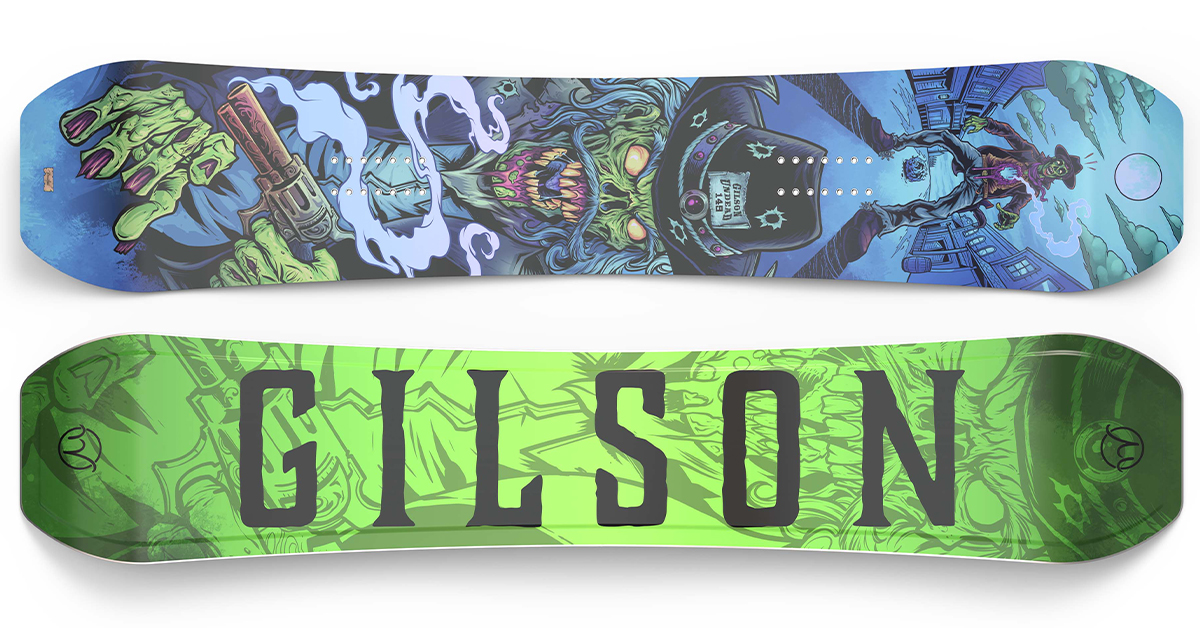 Snowboards - Undead Blue Night | GILSON